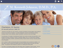 Tablet Screenshot of drkenjohnson.com